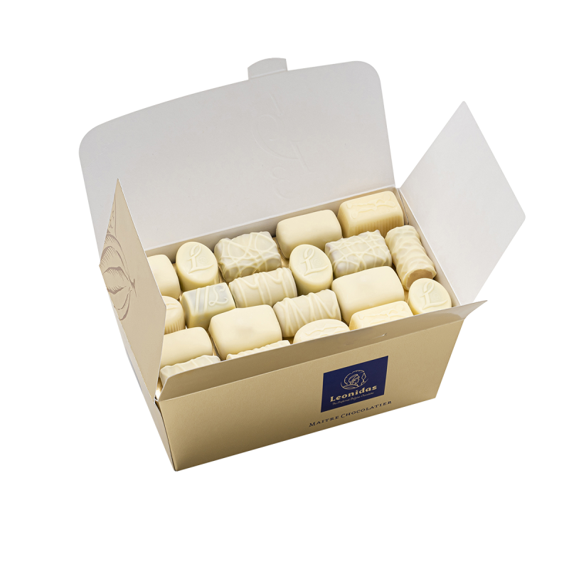 Ballotin de chocolats blancs